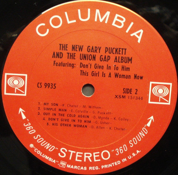 Gary Puckett & The Union Gap : The New Gary Puckett And The Union Gap Album (LP, Album, Ter)