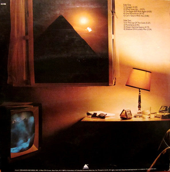 The Alan Parsons Project : Pyramid (LP, Album, All)