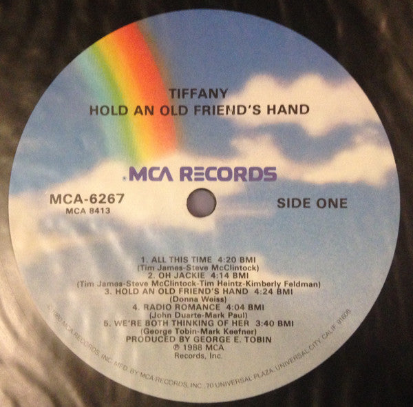 Tiffany : Hold An Old Friend's Hand (LP, Album)