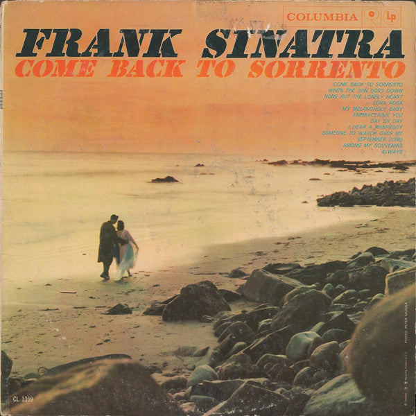 Frank Sinatra : Come Back To Sorrento (LP, Comp, Mono, Ter)