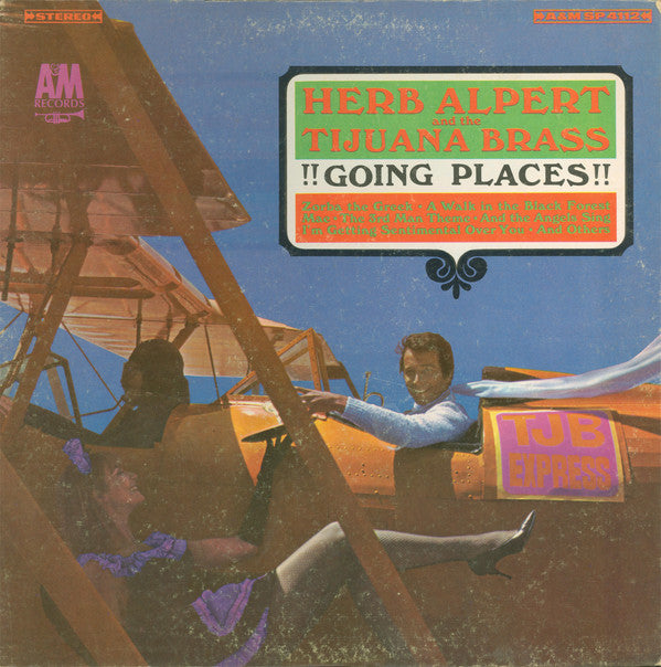 Herb Alpert & The Tijuana Brass : !!Going Places!! (LP, Album, Mon)