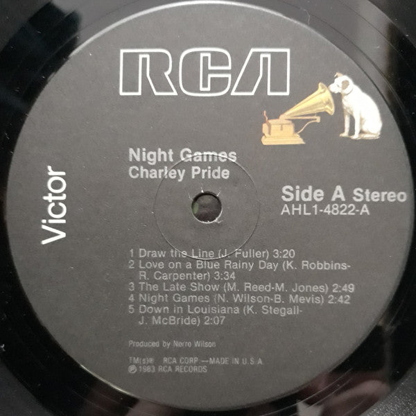 Charley Pride : Night Games (LP, Album)