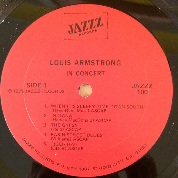 Louis Armstrong And His All-Stars : In Concert 1956 (LP, Album)