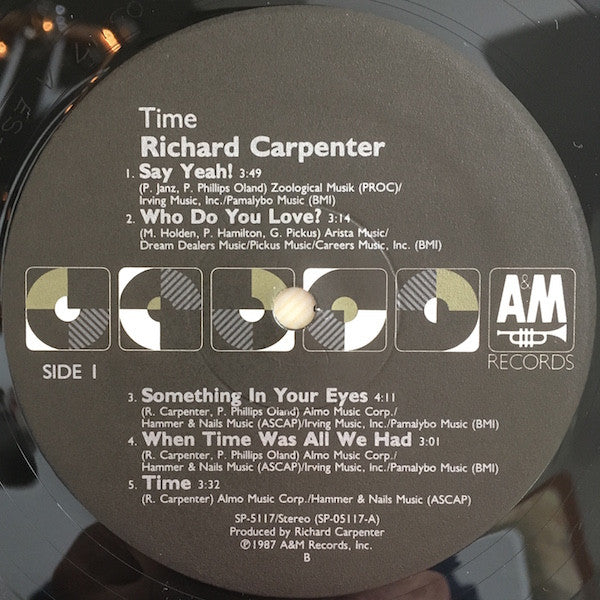 Richard Carpenter : Time (LP, Album, B =)