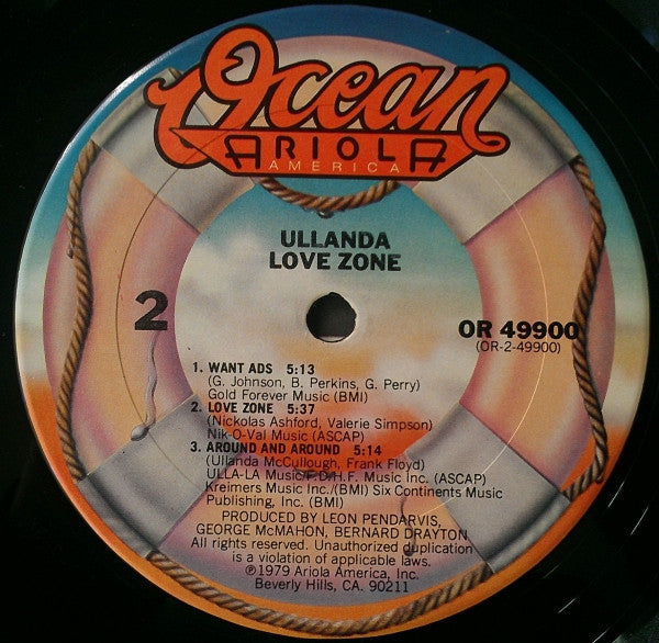 Ullanda McCullough : Love Zone (LP, Album)