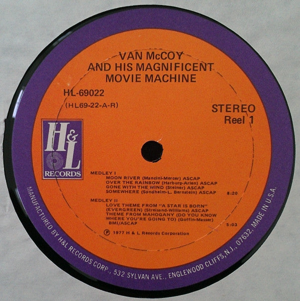 Van McCoy : And His Magnificent Movie Machine (LP, Album, Mixed)