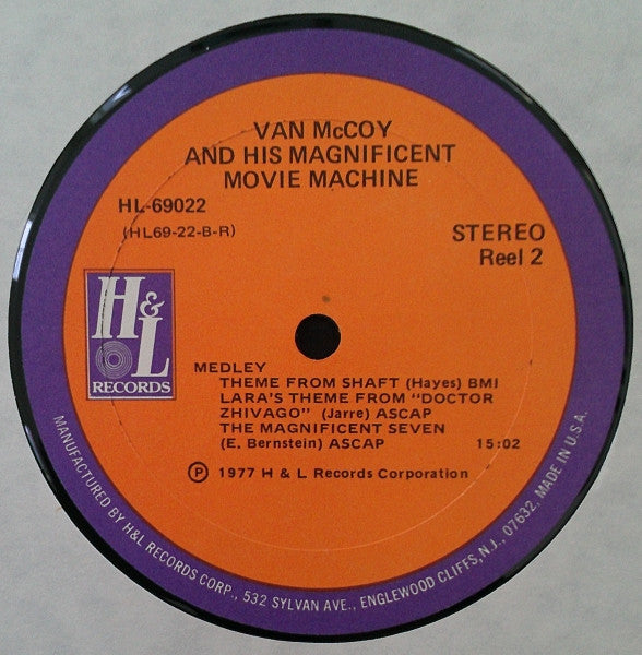 Van McCoy : And His Magnificent Movie Machine (LP, Album, Mixed)