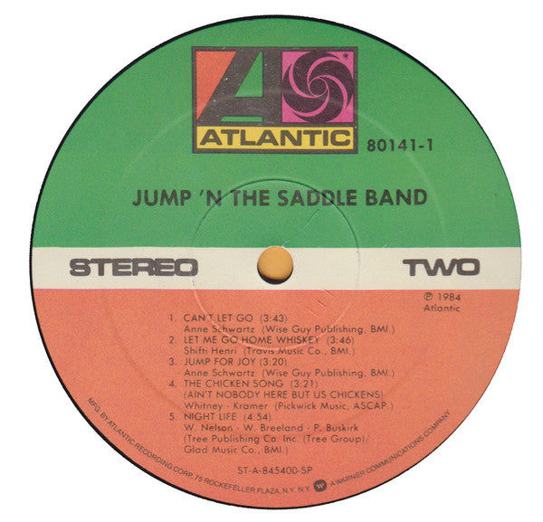 Jump 'N The Saddle : Jump 'N The Saddle Band (LP, Album)