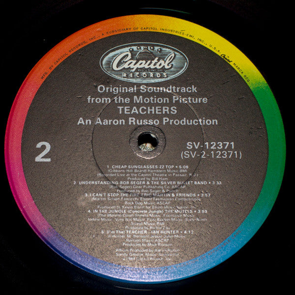 Various : Original Soundtrack From The Motion Picture "Teachers" (LP, Album)