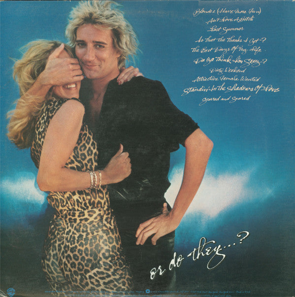 Rod Stewart : Blondes Have More Fun (LP, Album, Jac)