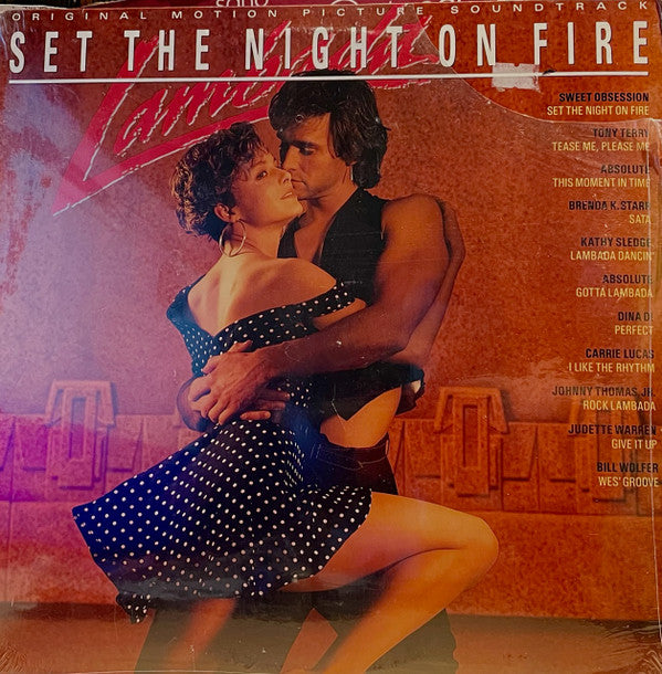 Various : Lambada: Set The Night On Fire - Original Motion Picture Soundtrack (LP, Album)