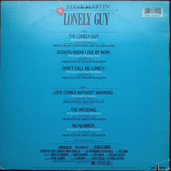 Various : The Lonely Guy (Music From The Original Motion Picture Soundtrack) (LP, MiniAlbum)