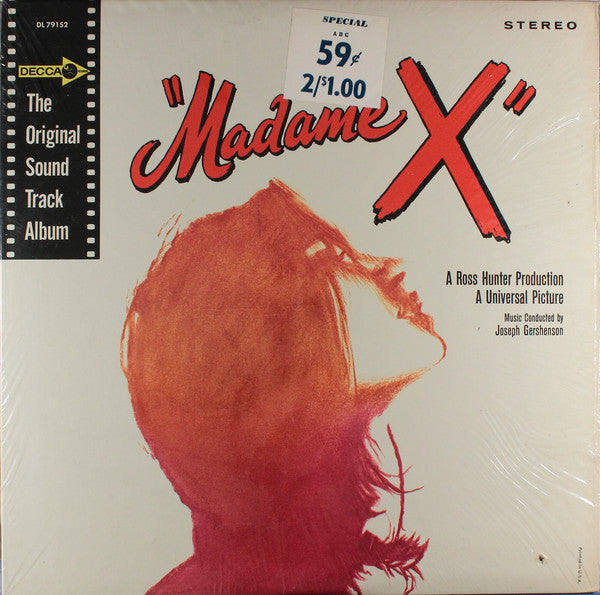 Joseph Gershenson : Madame X, The Original Soundtrack Album (LP, Album)