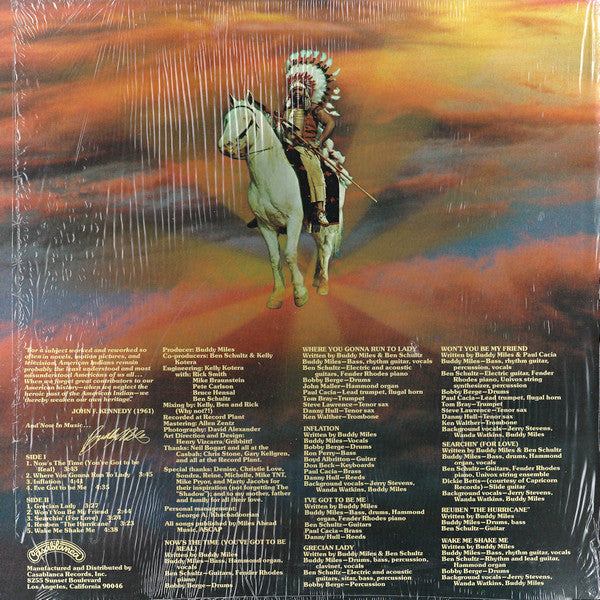 Buddy Miles : Bicentennial Gathering Of The Tribes (LP, Album)