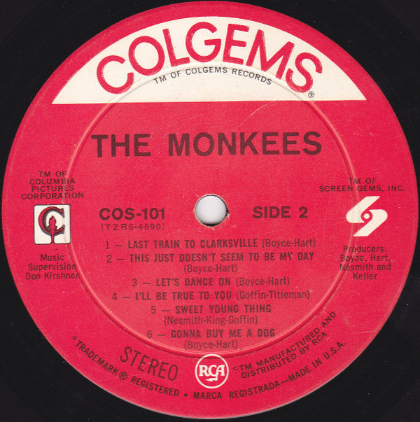 The Monkees : The Monkees (LP, Album, RP, Ind)