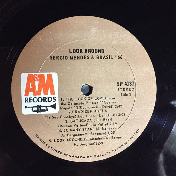 Sérgio Mendes & Brasil '66 : Look Around (LP, Album)