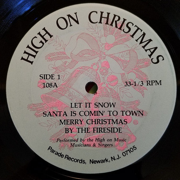 High On Music Musicians & Singers : High-On Christmas (LP, Album)