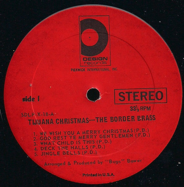 The Border Brass : Tijuana Christmas (LP)