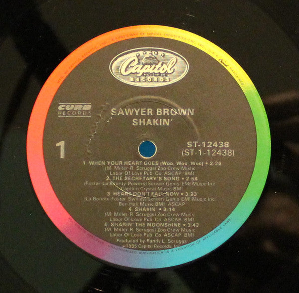 Sawyer Brown : Shakin' (LP, Album)