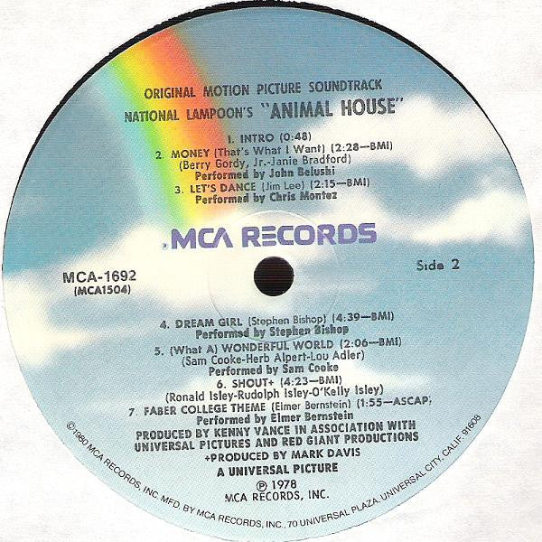 Various : National Lampoon's Animal House (Original Motion Picture Soundtrack) (LP, Comp, RP)