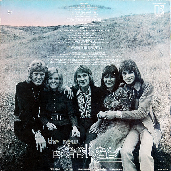 The New Seekers : Beautiful People (LP, Album, Promo, Ter)