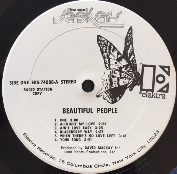 The New Seekers : Beautiful People (LP, Album, Promo, Ter)