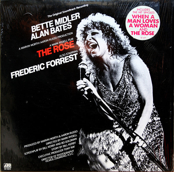 Bette Midler : The Rose - The Original Soundtrack Recording (LP, Album, MO )