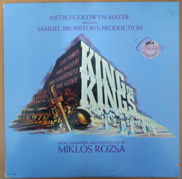 Miklós Rózsa : King Of Kings (LP, Album, RE)