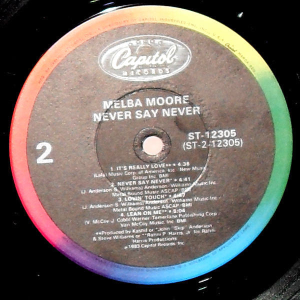 Melba Moore : Never Say Never (LP, Album)