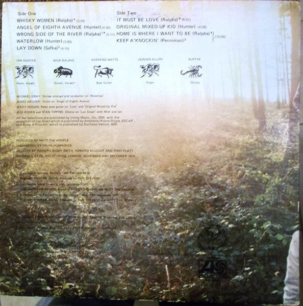 Mott The Hoople : Wildlife (LP, Album, RE, RI)