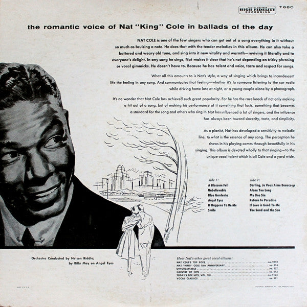 Nat King Cole : Ballads Of The Day (LP, Album)