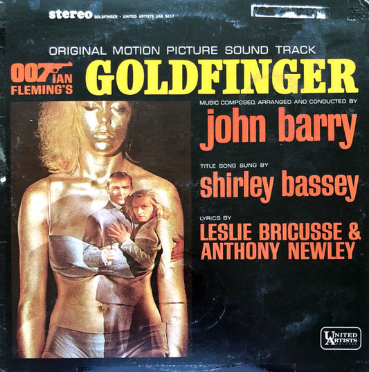 John Barry : Goldfinger (Original Motion Picture Soundtrack) (LP, RE)