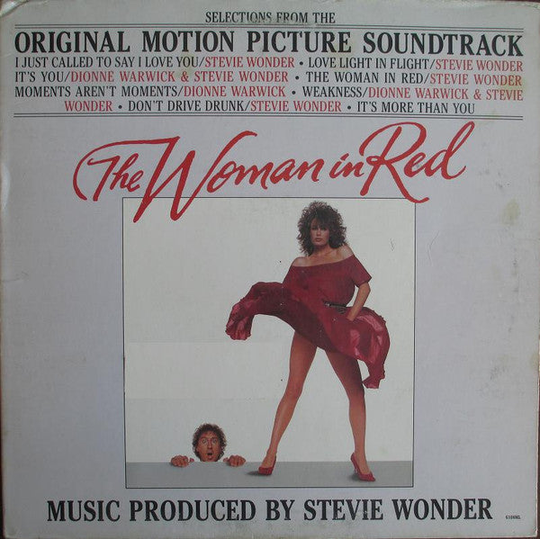 Stevie Wonder : The Woman In Red (Selections From The Original Motion Picture Soundtrack) (LP, Album, Gat)