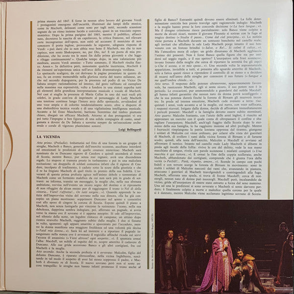 Giuseppe Verdi - Maria Callas, Orchestra Del Teatro Alla Scala e Coro Del Teatro Alla Scala, Victor De Sabata : Macbeth (Pagine Scelte) (LP, Album)