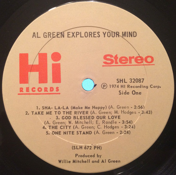 Al Green : Explores Your Mind (LP, Album, PH )