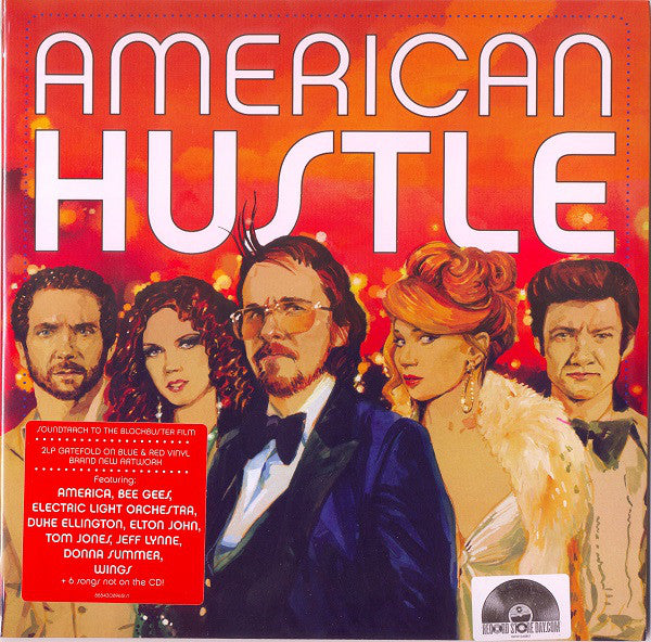 Various : American Hustle (Original Motion Picture Soundtrack) (LP, Red + LP, Blu + RSD, Comp)