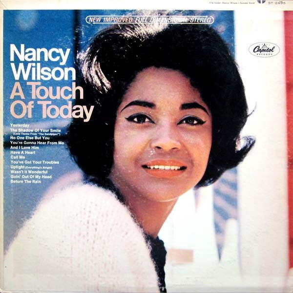 Nancy Wilson : A Touch Of Today (LP, Album, Scr)