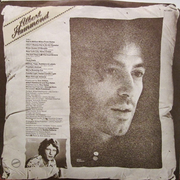 Albert Hammond : Albert Hammond (LP, Album, Promo)