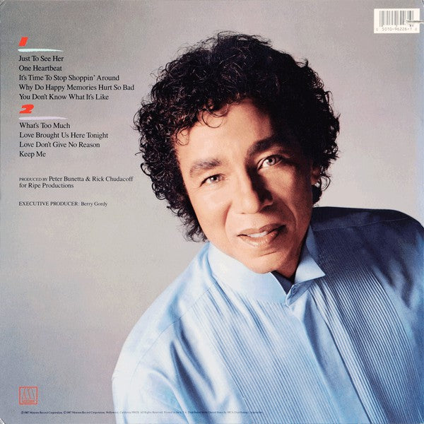 Smokey Robinson : One Heartbeat (LP, Album)