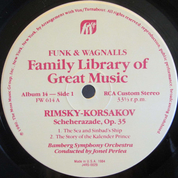 Nikolai Rimsky-Korsakov : Scheherazade (LP, Album)