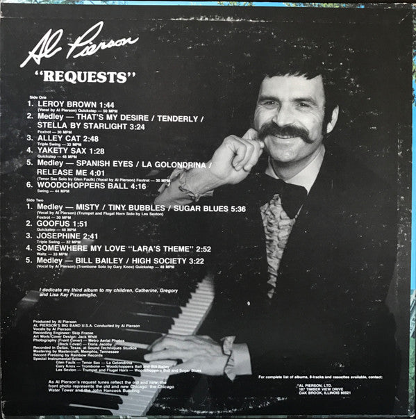 Al Pierson : Requests (LP, Album)