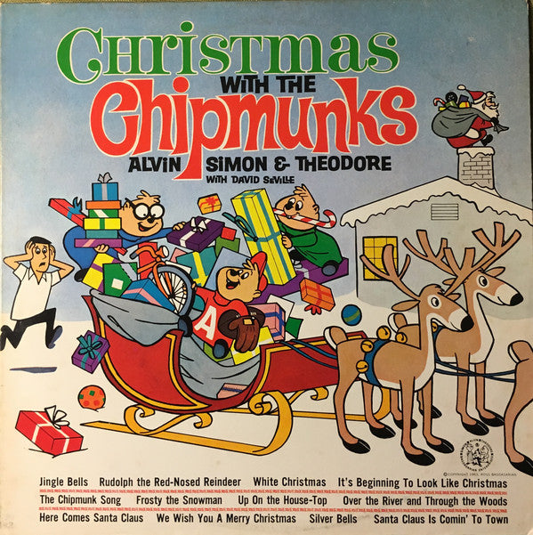 The Chipmunks : Christmas With The Chipmunks (LP, Album)