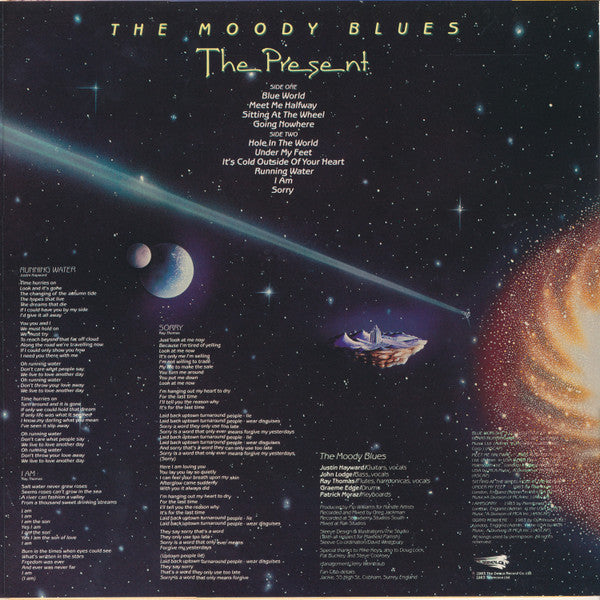 The Moody Blues : The Present (LP, Album, 72)