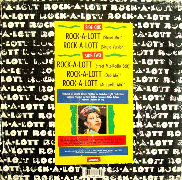 Aretha Franklin : Rock-A-Lott (12")