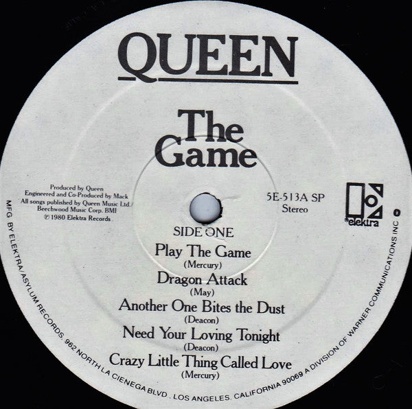 Queen : The Game (LP, Album, SP)