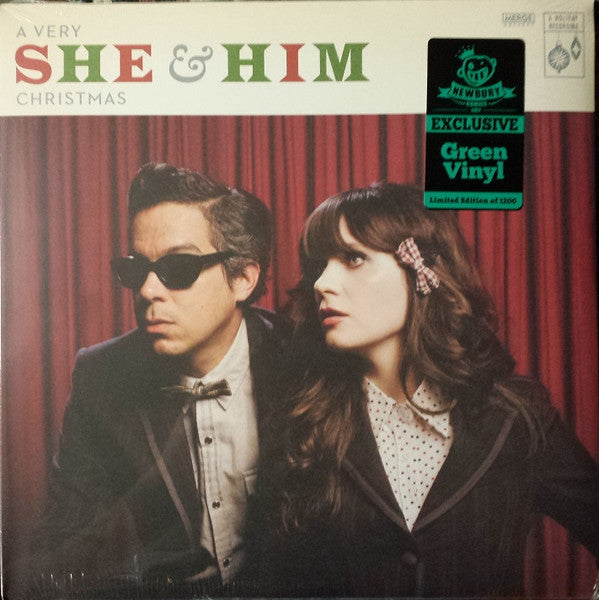 She & Him : A Very She & Him Christmas (LP, Ltd, RE, Gre)