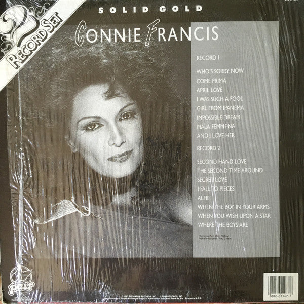 Connie Francis : Solid Gold (2xLP, Comp)