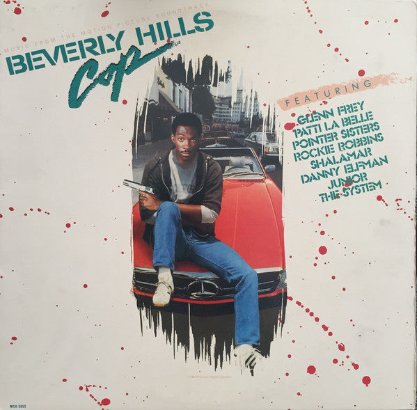 Various : Beverly Hills Cop (Music From The Motion Picture Soundtrack) (LP, Comp, Pin)