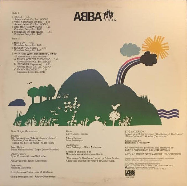 ABBA : The Album (LP, Album, PR)