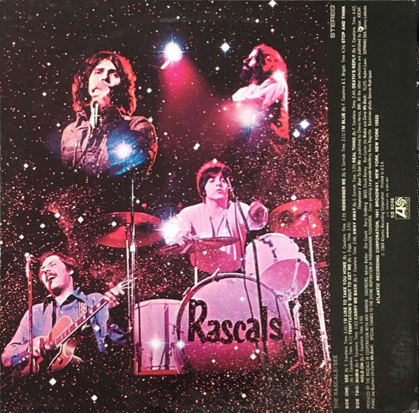 The Rascals : See (LP, Album, Ind)